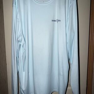 Vapor shark zen Men's Long Sleeve Shirt - Sky Blue